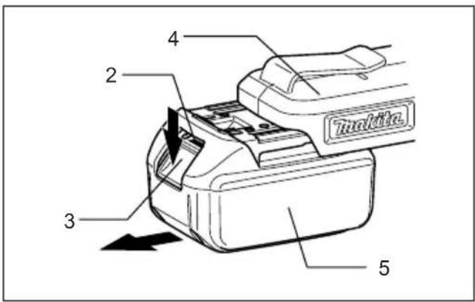 MAKITA DML800 - EN Rechargeable Flash light Instruction manual - 1