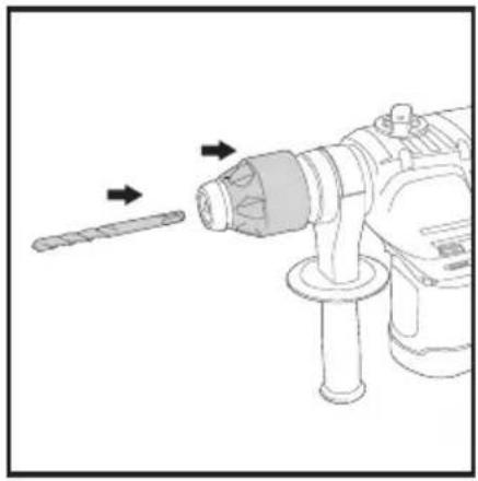 SILVERLINE 268819 - 1500W SDS Plus Drill - 14