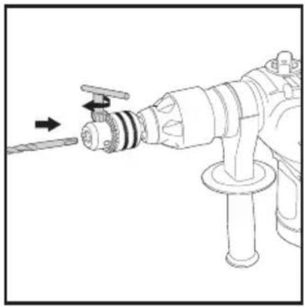 SILVERLINE 268819 - 1500W SDS Plus Drill - 16