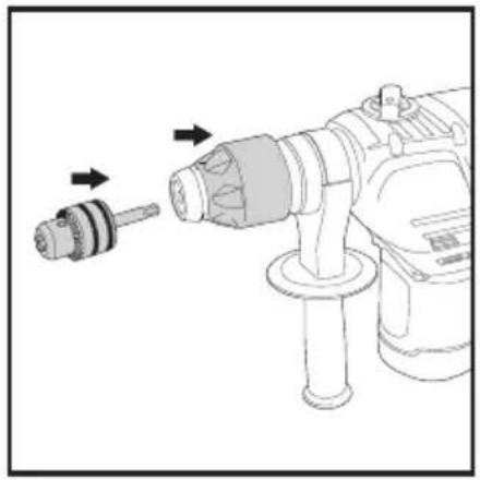 SILVERLINE 268819 - 1500W SDS Plus Drill - 15