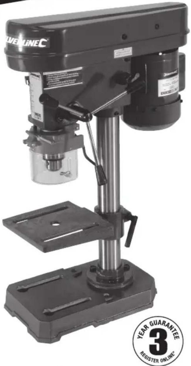 SILVERLINE 262212 - 350W Drill Press - 1