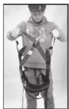 SILVERLINE 251483 - Fall Arrest &amp; Restraint Harness 4-Point - 10