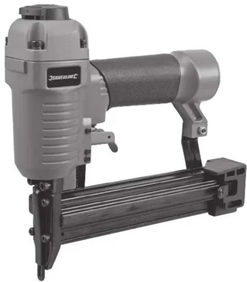 SILVERLINE 269131 - Air Nailer Stapler 32mm 18 Gauge - 2