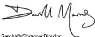 Damm Mung Geschäftstührender Direktor