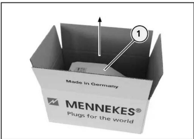Mennekes Evergum 70034 - Unpacking the device - 1