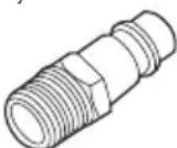 SILVERLINE 580420 - Fitting the quick connector - 1