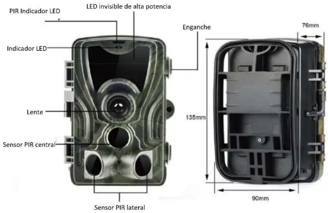 BRAUN Scouting Cam Black550 - Estructura - 1