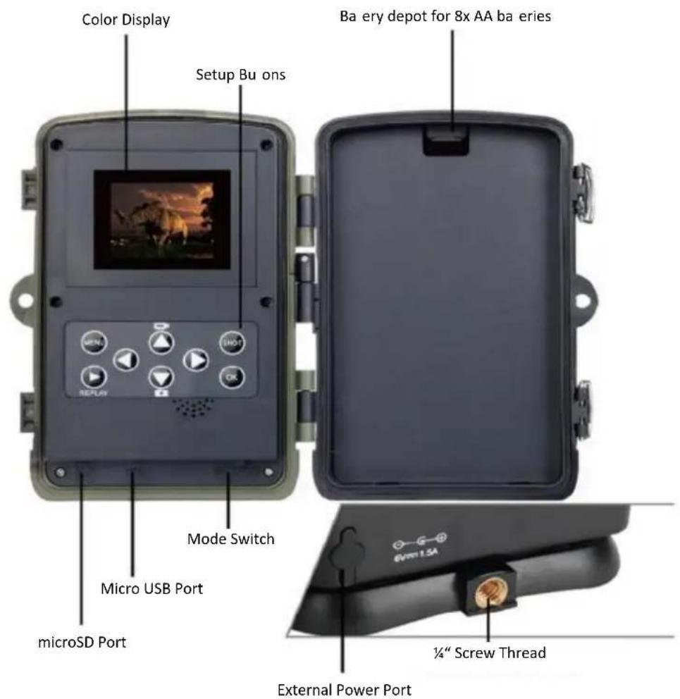 BRAUN Scouting Cam Black550 - Structure - 3