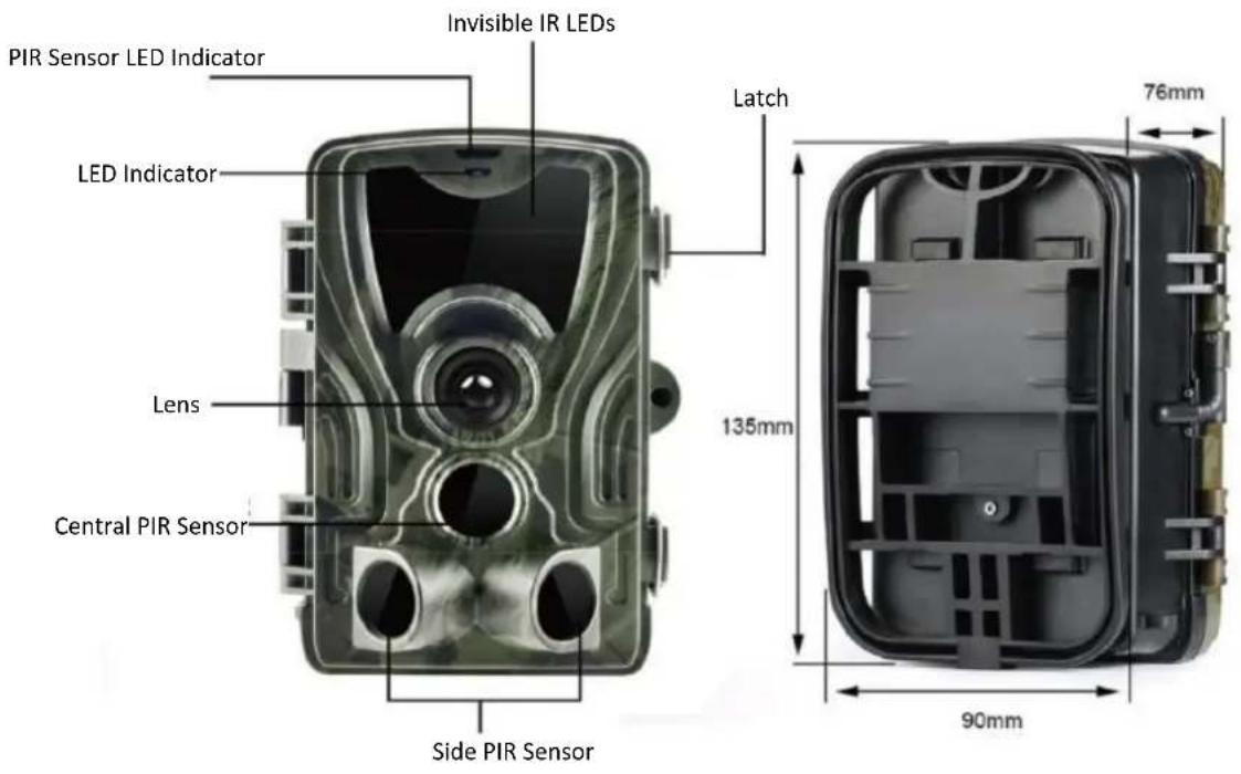BRAUN Scouting Cam Black550 - Structure - 1