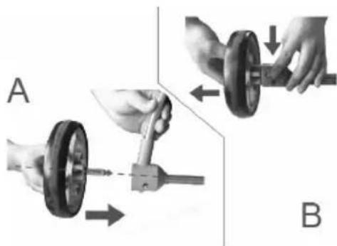 Topmark Jay - REAR WHEEL ASSEMBLY/ DISASSEMBLY - 1
