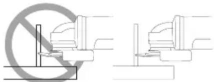 DEWALT DCG406 - Reunan hiominen ja leikkaaminen - 1
