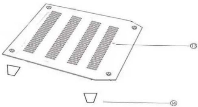 Saro Natascha - EXPLOSIONSZEICHNUNG / EXPLODED VIEW - 3