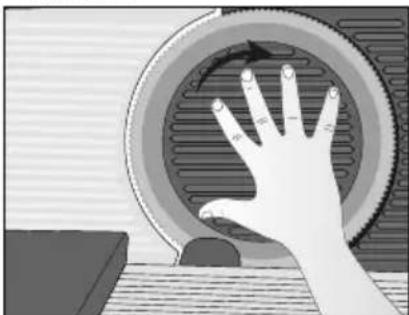 GRAEF Sliced Kitchen S10003 - Messerabnahme und Einfetten des Messers - 1