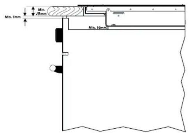 INVENTUM IKI9035MAT - Zorg voor voldoende toevoer en afvoer van lucht. - 3