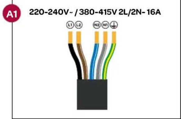 INVENTUM IKI9035MAT - barrette à bornes/câble de raccordement - 1