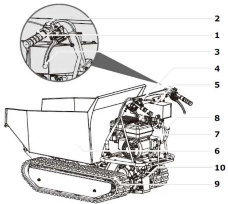 Zipper ZIMD500HST - Komponenten / components / Componentes / Composants / Sastavni dijelovi / Sastavni delovi / Alkatrészek - 1