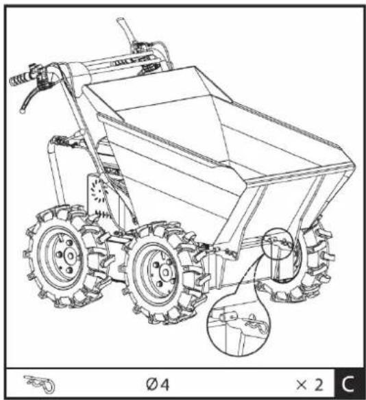 Zipper ZIRD300 - C Dump box: - 1