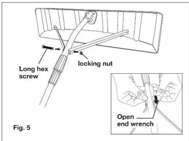 Snow Joe RJ205M - Assembling the Roof Rake + Adjusting the Handle - 5