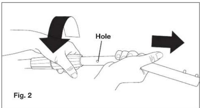Snow Joe RJ205M - Assembling the Roof Rake + Adjusting the Handle - 2