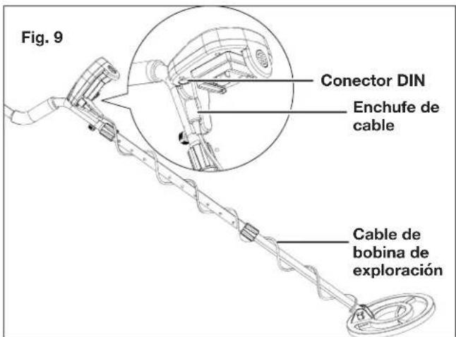 Sun Joe 24VMDTCR1LTW - Ensemblado de bobina de exploración - 3