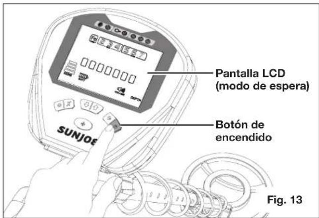 Sun Joe 24VMDTCR1LTW - Encendido y apagado - 2
