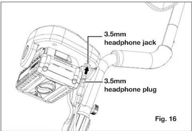 Sun Joe 24VMDTCR1LTW - Volume Adjustment (Fig. 15) - 2