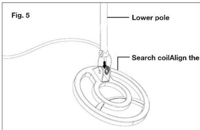 Sun Joe 24VMDTCR1LTW - Search Coil Assembly - 1