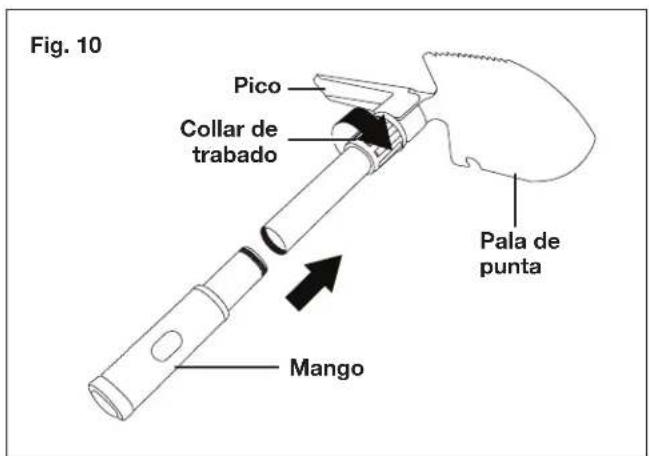 Sun Joe 24VMDTCR1LTW - Ensemblado de la pala plegable - 1