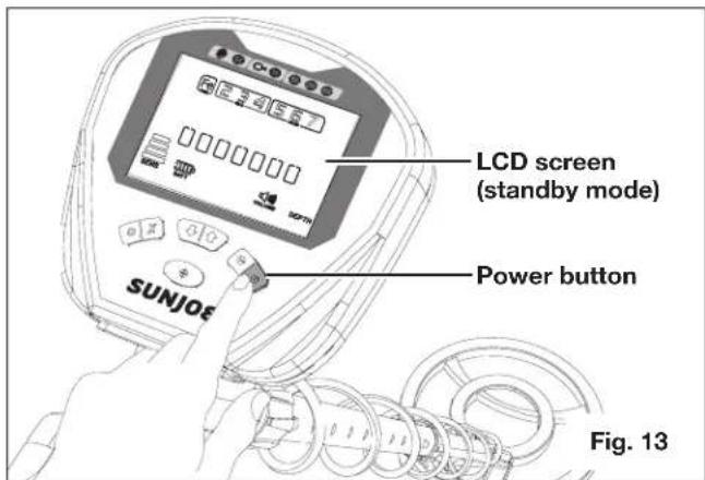 Sun Joe 24VMDTCR1LTW - Starting + Stopping - 2