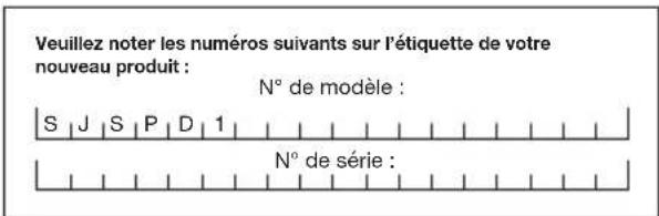 Snow Joe SJSPD1 - Numéros de modèle et de série - 1