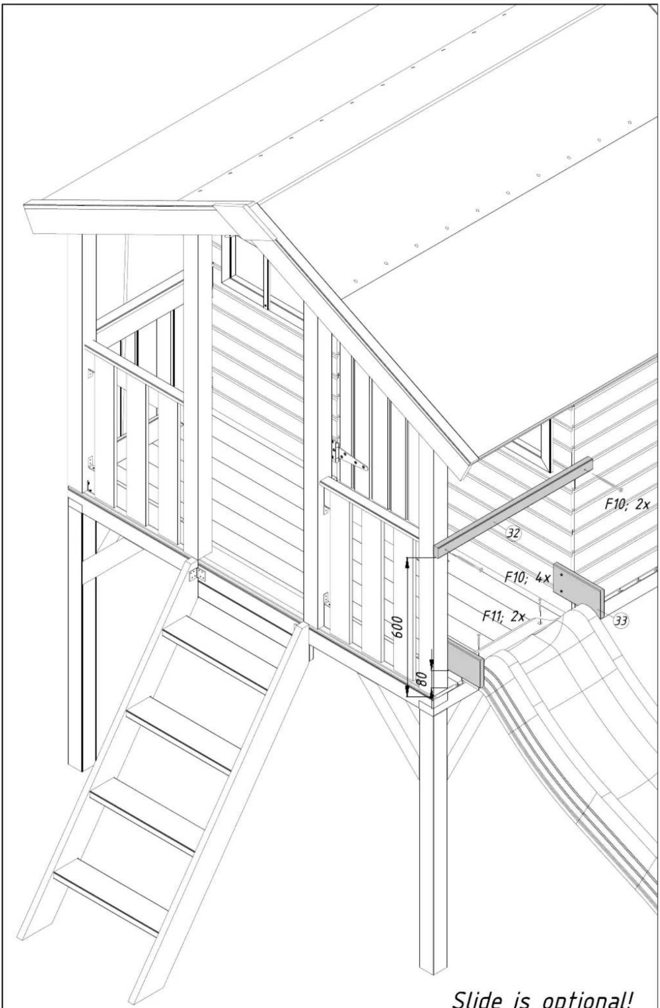 F10; 2x 32 F10; 4x F11; 2x 600 80 33 Slide is optional!