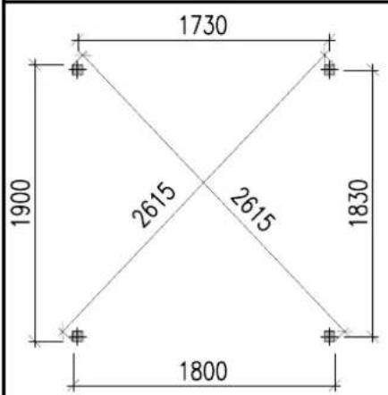 1730 1900 2615 2615 1830 1800