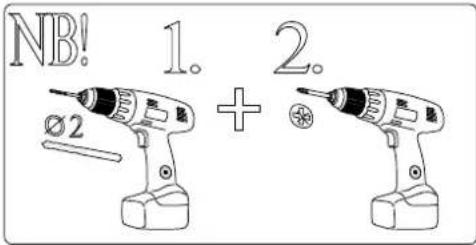 NB! 1. 2. Ø2 +