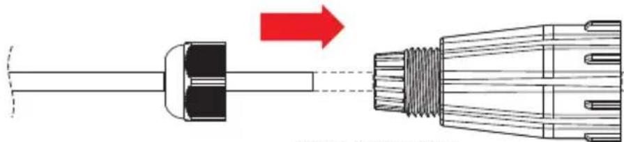 Tripp Lite N206FP04IND - Industrial Bulkhead Coupler Installation - 2