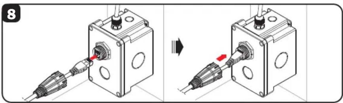 Tripp Lite N206FP04IND - Installation du coupleur de cloison de qualité industrielle (n206-bc01-ind, u325-000-ind, p569-000-ff-ind et n455-bc01-ind) - 2