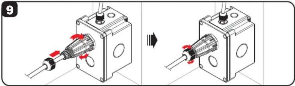 Tripp Lite N206FP02IND - Instalación de Conector Industrial Keystone (N206-KJ01-IND) - 8