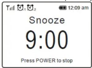 Audizio Rimini - Detener alarma / Activar la función de repetition - 1