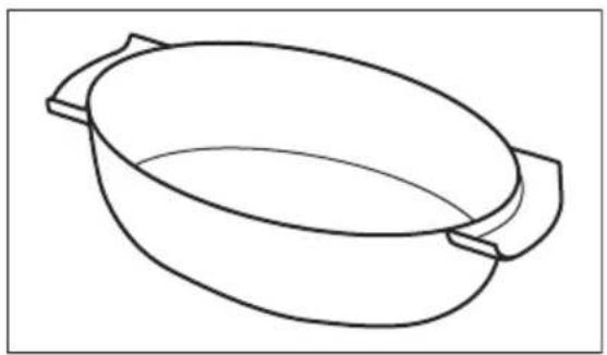 AEG BSE778380B - Die Nahrungsmittelauflaufform für Dampfgarfunktionen - 1