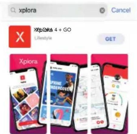 Xplora XGO2 - Télécharger l'application Xplora - 1
