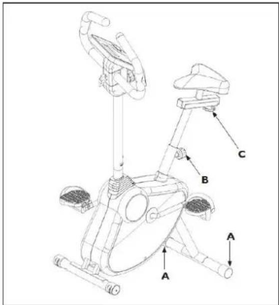 Toorx BRXFLEXI - Déplacement de l'appareil - 1