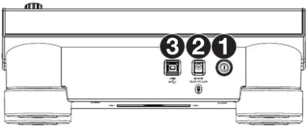 Denon DJ LC6000 Prime - Panneau arrière - 1