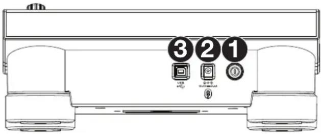 Denon DJ LC6000 Prime - Panel trasero - 1