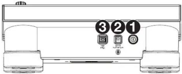 Denon DJ LC6000 Prime - Rear Panel - 1