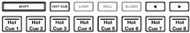 Denon DJ LC6000 Prime - Mode hot cue - 1