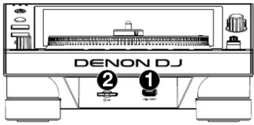 Denon DJ SC6000M Prime - Front Panel - 1