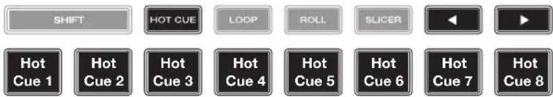 Denon DJ SC6000M Prime - Mode hot cue - 1