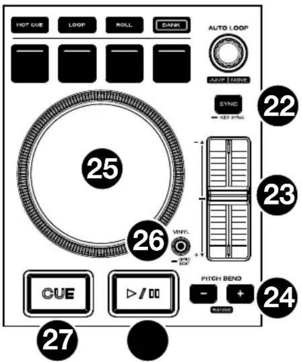 Denon DJ Prime GO - Top Panel - 5