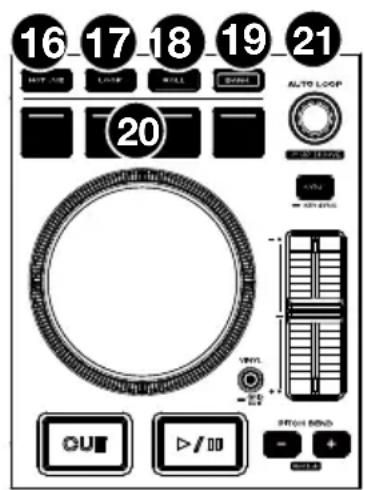 Denon DJ Prime GO - Panel superior - 4