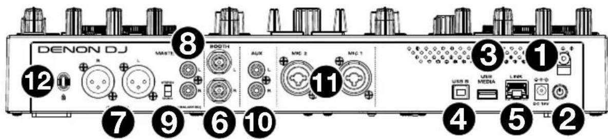 Denon DJ Prime GO - Panneau arrêté - 1