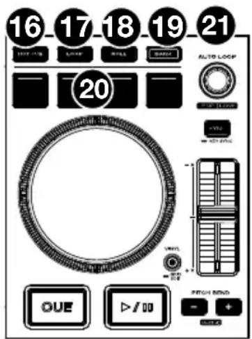 Denon DJ Prime GO - Oberseite - 4